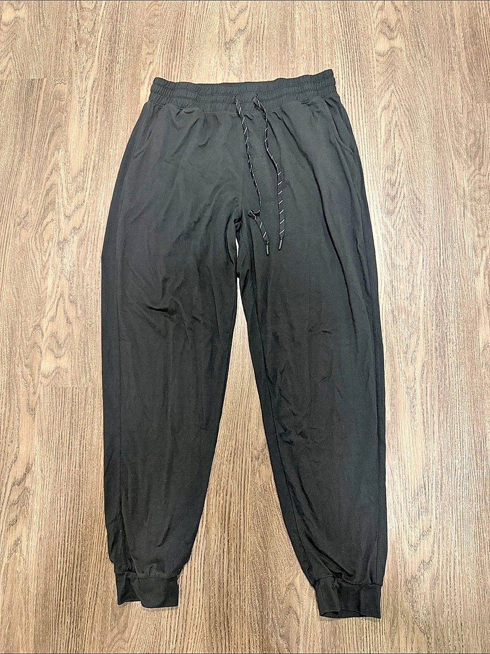 American Tall Black Jogger Pants